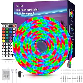 Tira de luces LED de neón multicolor