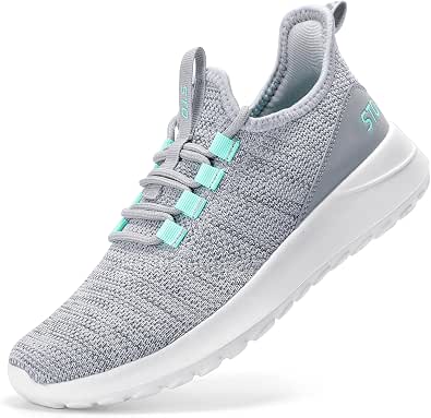 STQ Tenis sin cordones mujer transpirables