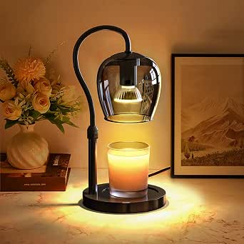 Lámpara calentadora de velas con temporizador