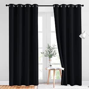 NICETOWN Cortinas Opacas 84 Pulgadas