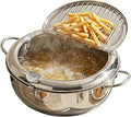 Olla Tempura Acero Inoxidable 11"