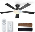 Addlon Ventilador de Techo 52" con Luz y Control Remoto