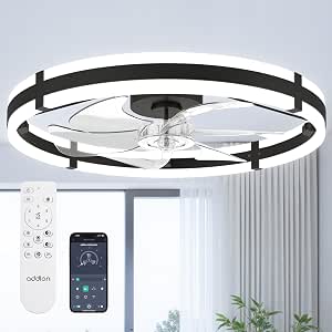 Addlon Ventilador de techo de 24 pulgadas