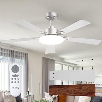 Ventilador de Techo Passky 52" Plateado
