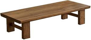 Mesa Baja De Madera Maciza para Sentarse En El Suelo
