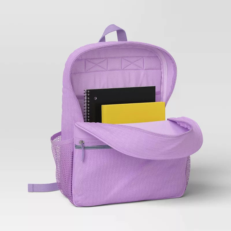 Mochila de 23 L - Dealworthy™ Morado: Repelente al agua; Para laptop de 16"