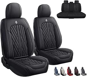 Set de 5 Fundas de Asiento Universal de Cuero de Nappa