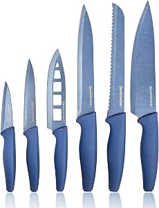 Nutriblade Knife Set by Granitestone 6 Piece