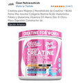 Clean Nutra Creatina Monohidrato para Mujeres