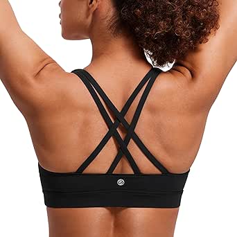 CRZ YOGA Sujetador Deportivo Espalda Cruzada