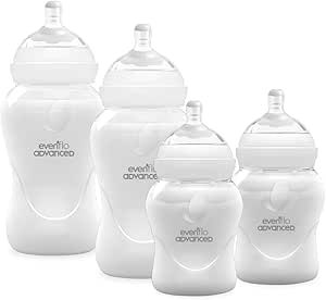 Set Biberones Anticólicos Evenflo 4 Piezas