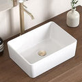 KES Fregadero rectangular para baño