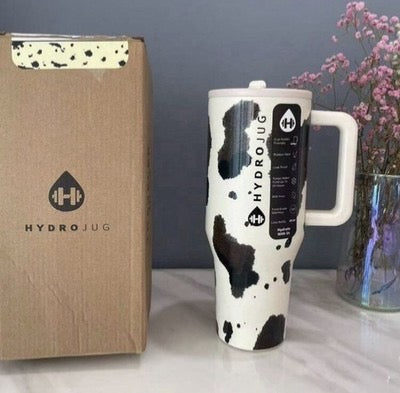 Termo/vaso  HYDROGJUG con diseño de vaquita