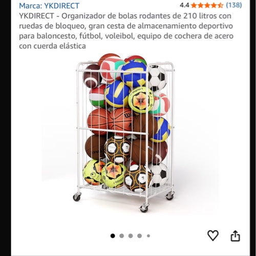 YKDIRECT Organizador de Balones Grande