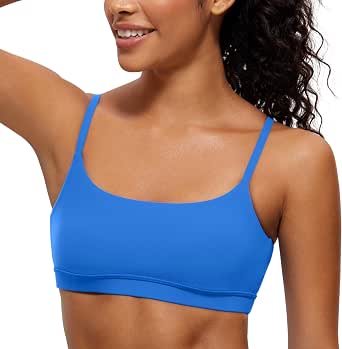 CRZ YOGA Sujetador Deportivo Cuello U