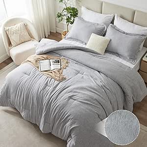 CozyLux Juego de Edredón King 3 Piezas