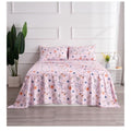 Pink Flower Twin Sheets Set - Botanical