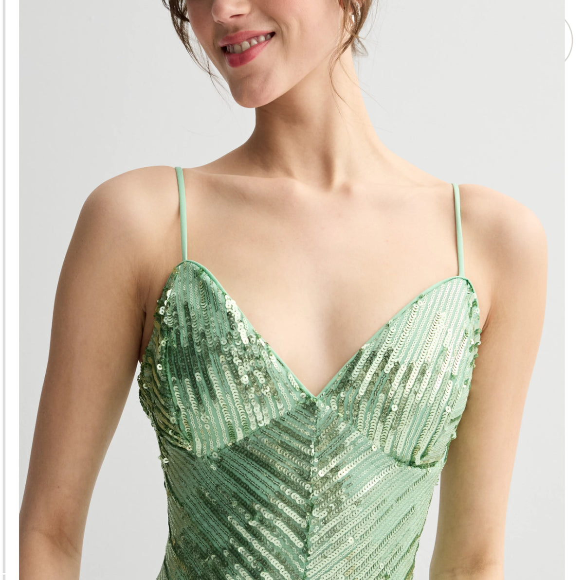VESTIDO DE NOCHE DE LENTEJUELA
