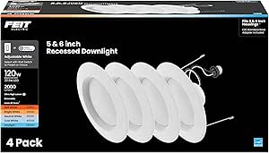 Downlight LED regulable de 5/6 pulgadas