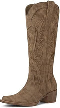 Botas vaqueras altas para mujer