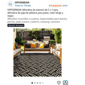 OPPODREAM Alfombra Exterior 5x7