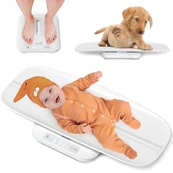 GROWNSY Báscula Digital para Bebés y Mascotas
