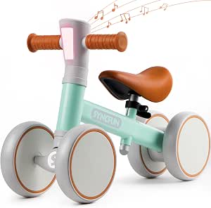 Bicicleta de equilibrio musical para bebés