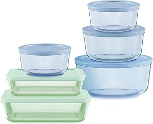 Pyrex - Juego de contenedores de almacenamiento de alimentos