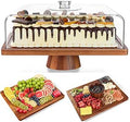 Soporte para tartas de madera de acacia