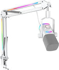 FIFINE Micrófono de Juegos RGB