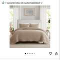 Set de edredón de 3 piezas tamaño matrimonial