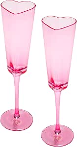 Paris Hilton Set de copas de champaña corazón