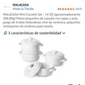 MALACASA Mini Cocotte Set 14 OZ