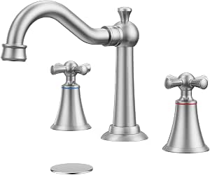 Hurran llave lavabo baño 8 pulgadas